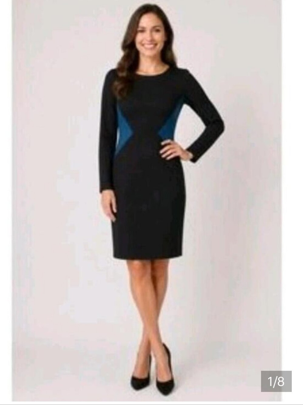Ann Taylor Knit Work Dress Seasonless 12 P